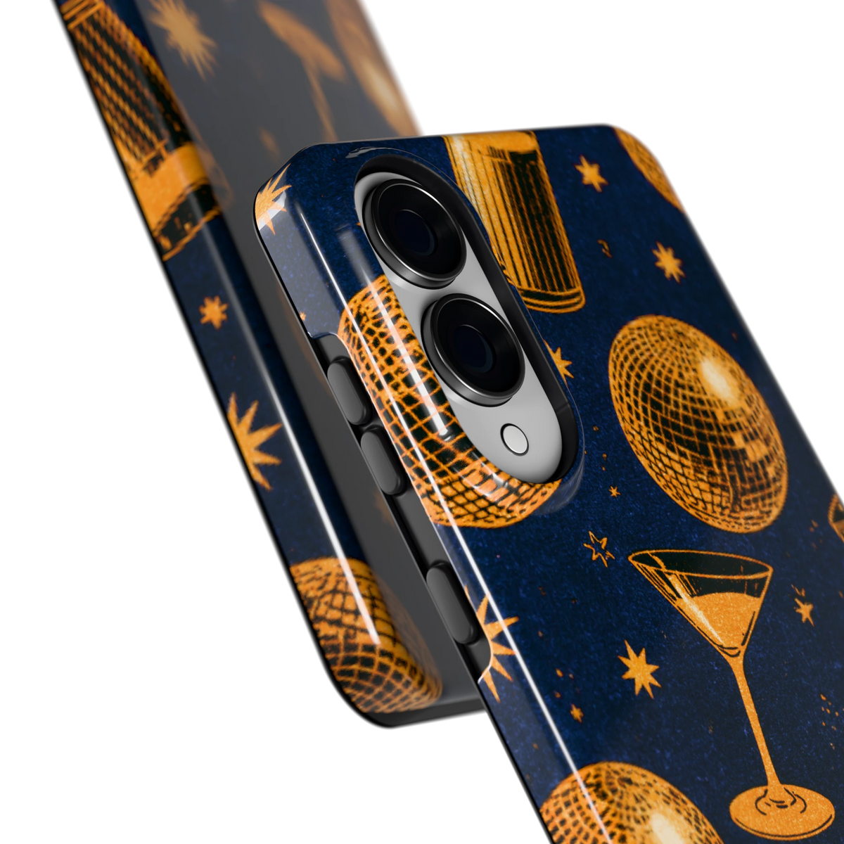 Disco Avond hoesje voor Galaxy S25 Edge, close-up