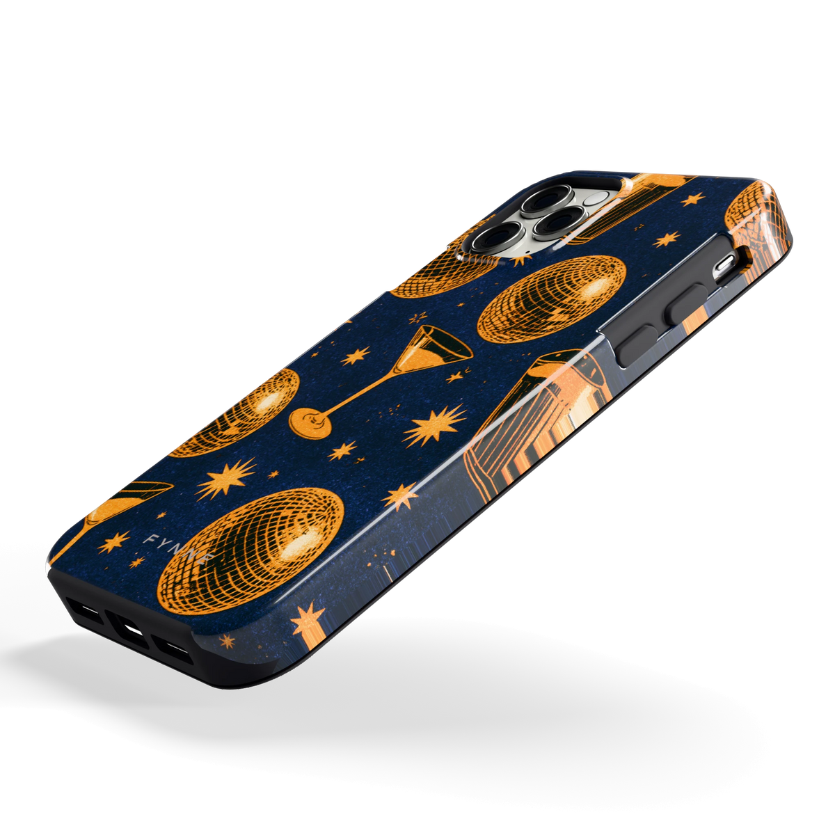 Disco Avond hoesje voor iPhone 11 Pro, schuin