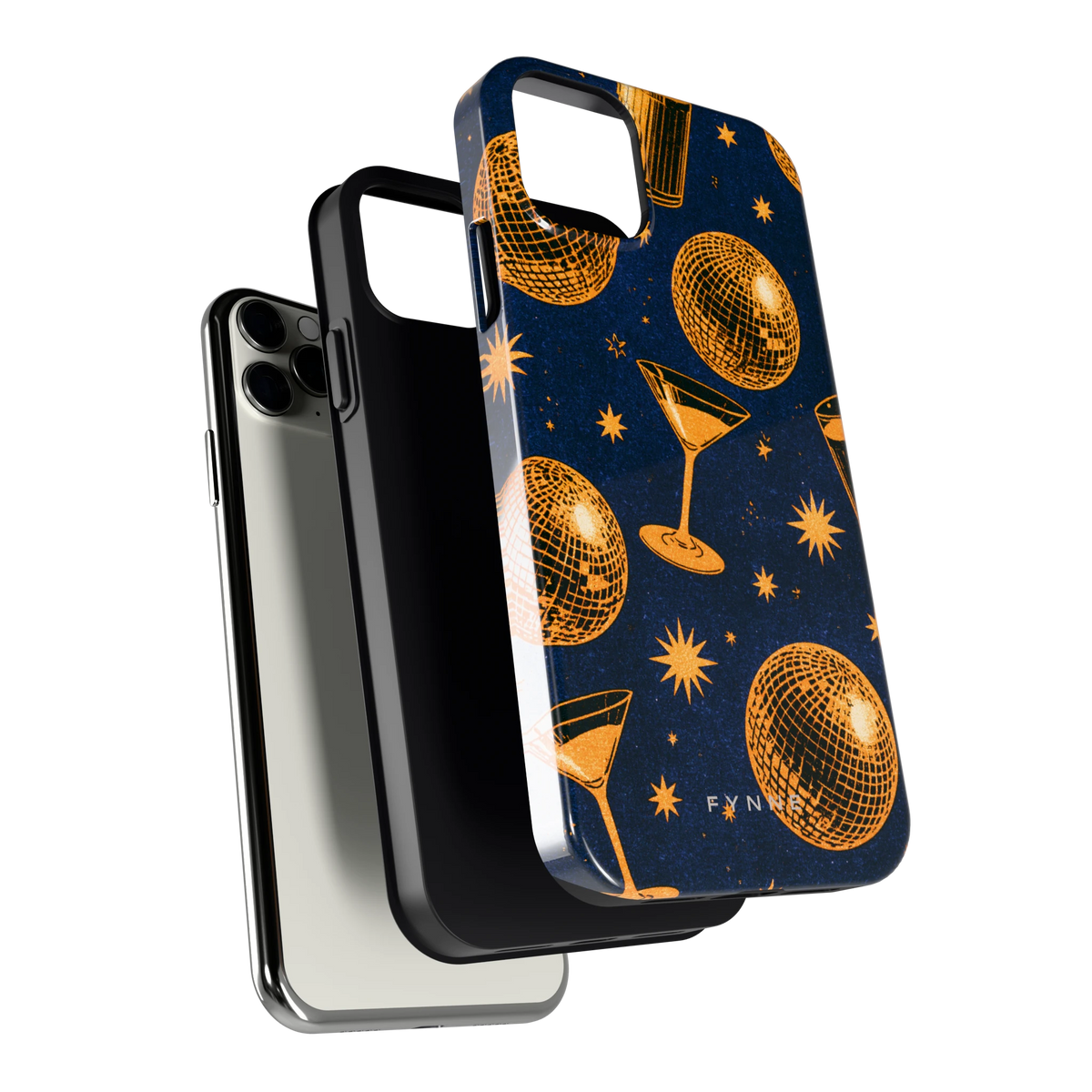 Disco Avond hoesje voor iPhone 11 Pro Max, los van de telefoon