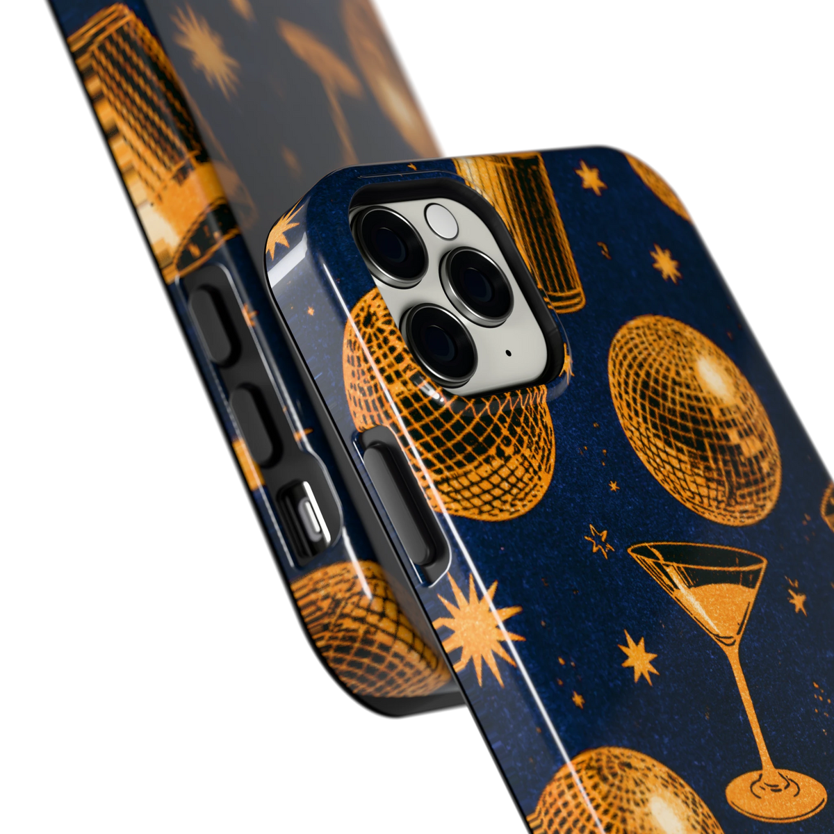 Disco Avond hoesje voor iPhone 11 Pro Max, close-up