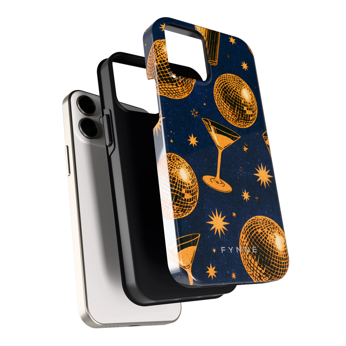 Disco Avond hoesje voor iPhone 12 mini, los van de telefoon