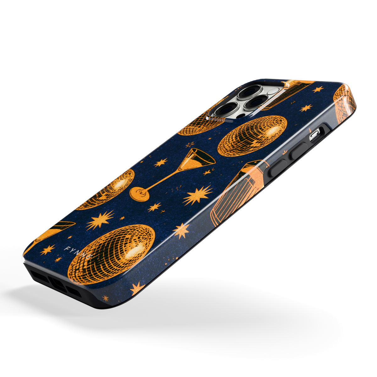 Disco Avond hoesje voor iPhone 12 Pro Max, schuin