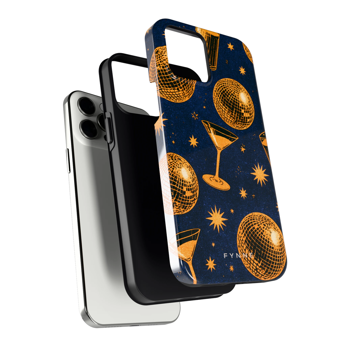 Disco Avond hoesje voor iPhone 12 Pro Max, los van de telefoon