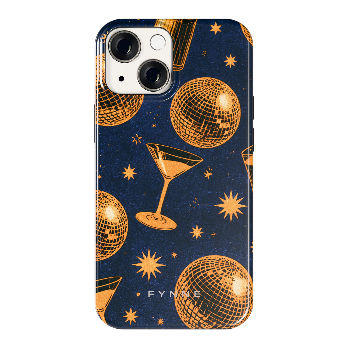 Disco Avond hoesje voor iPhone 13 mini, achterkant