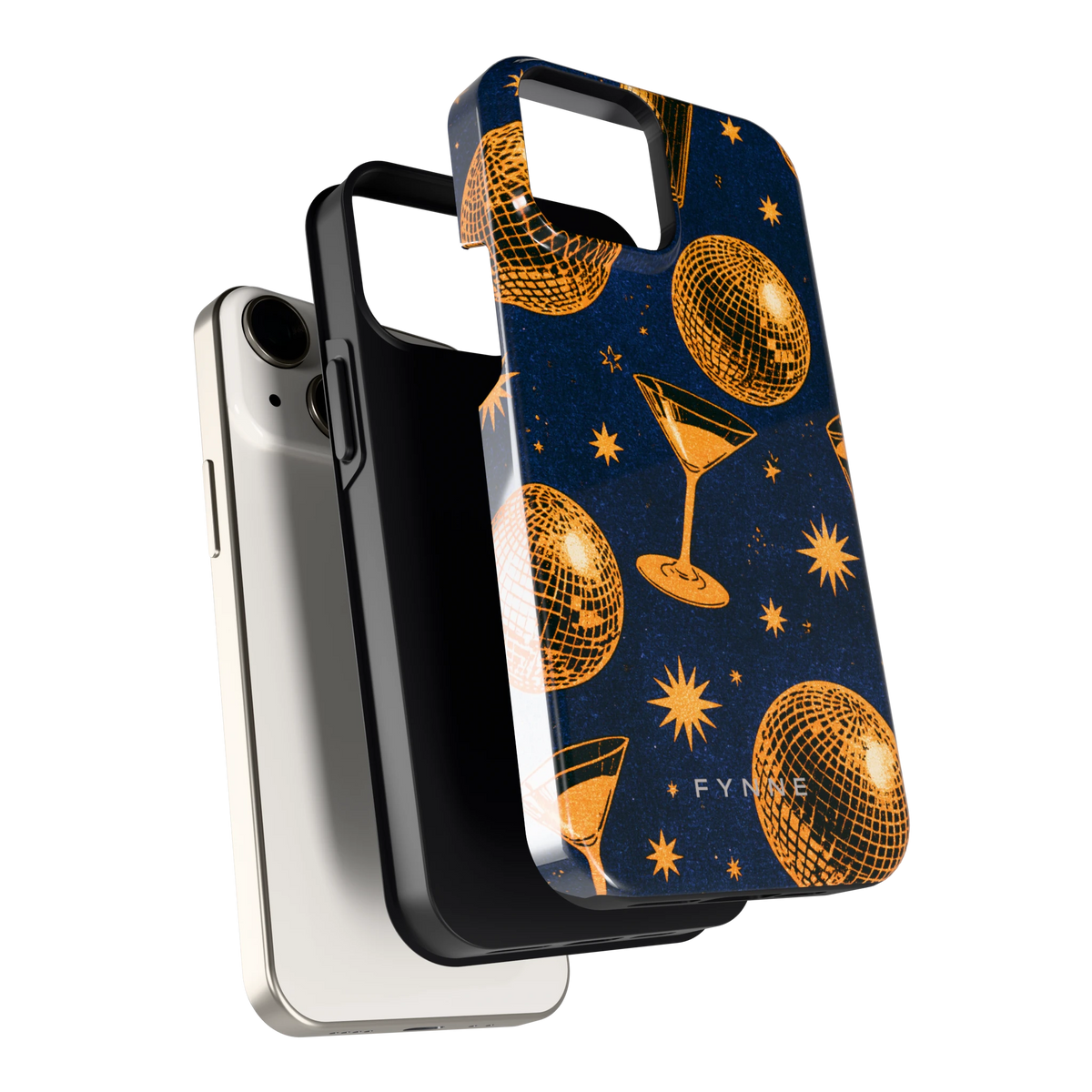 Disco Avond hoesje voor iPhone 13 mini, los van de telefoon