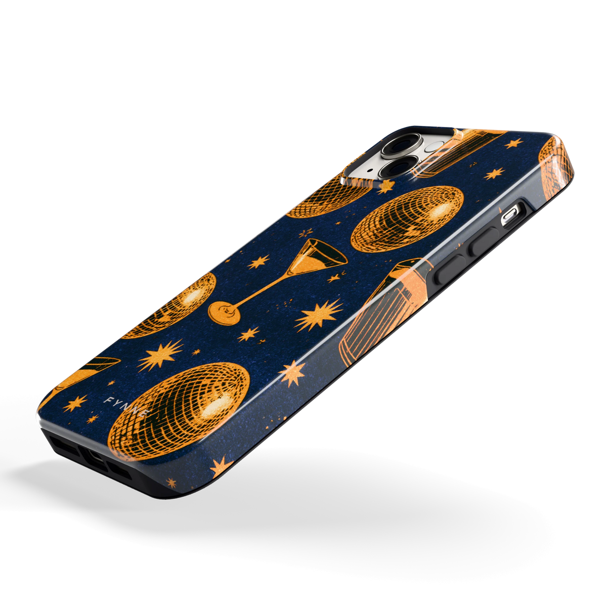 Disco Avond hoesje voor iPhone 14 Plus, schuin