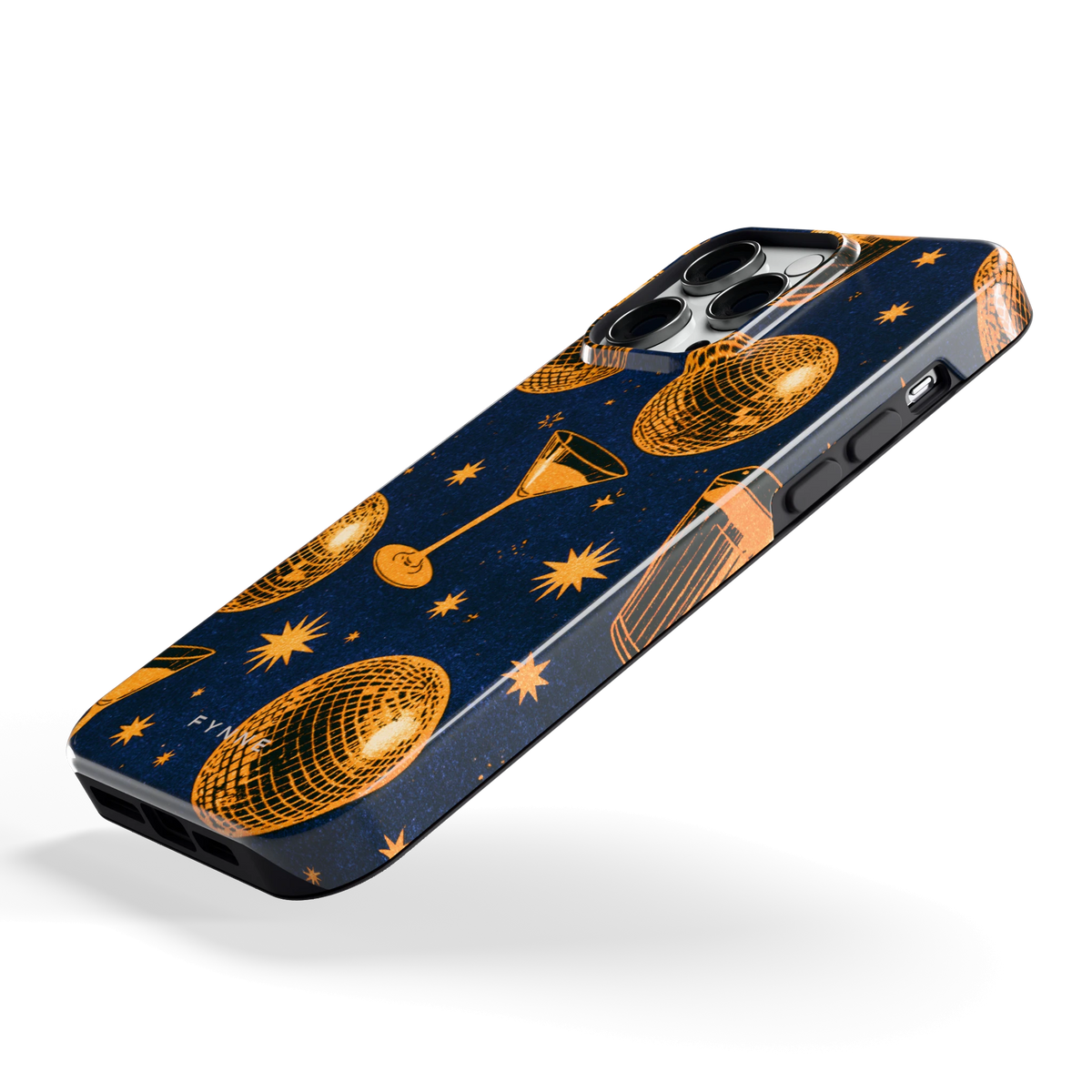 Disco Avond hoesje voor iPhone 14 Pro Max, schuin