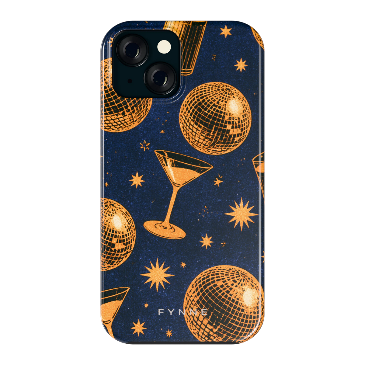Disco Avond hoesje voor iPhone 15, achterkant