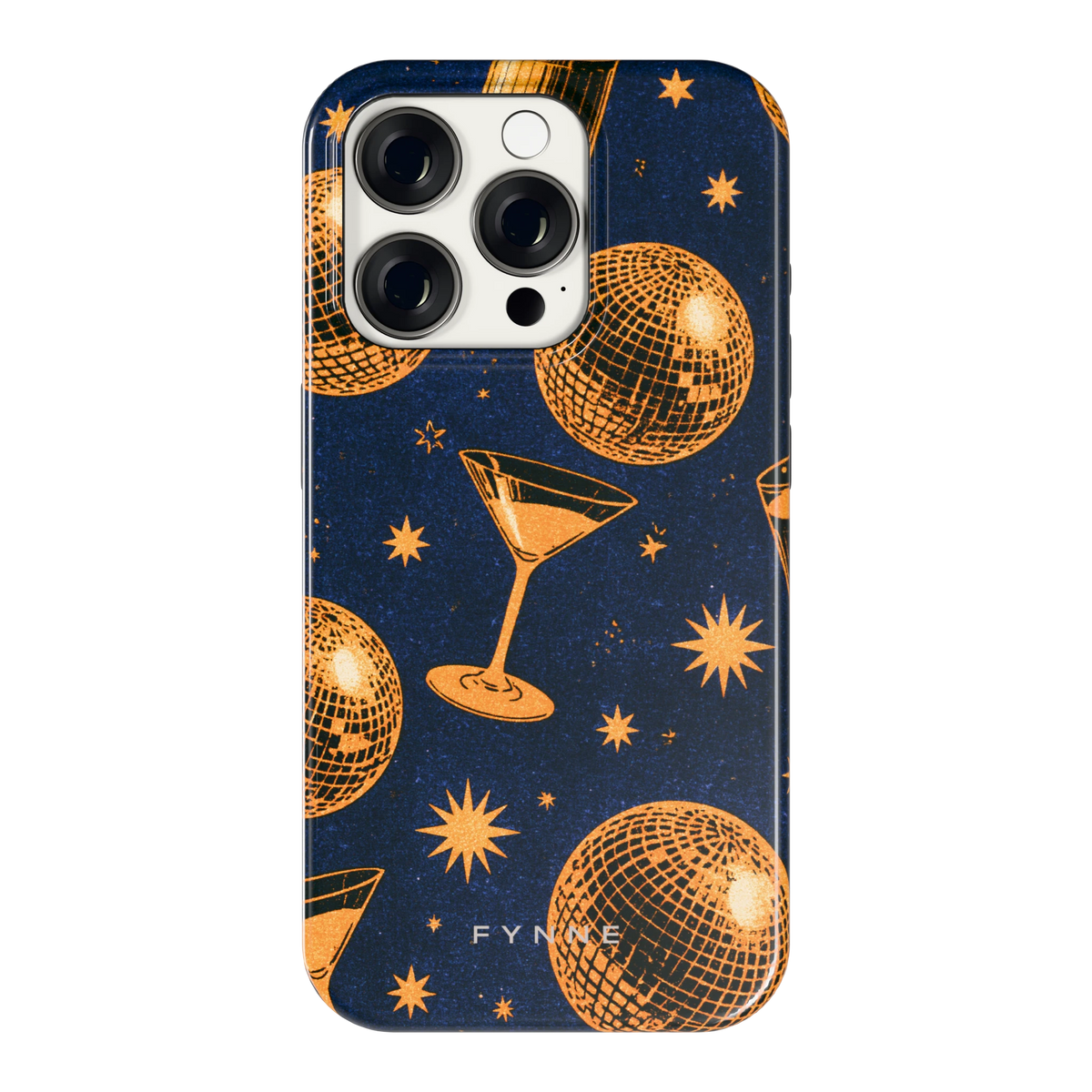 Disco Avond hoesje voor iPhone 15 Pro, achterkant