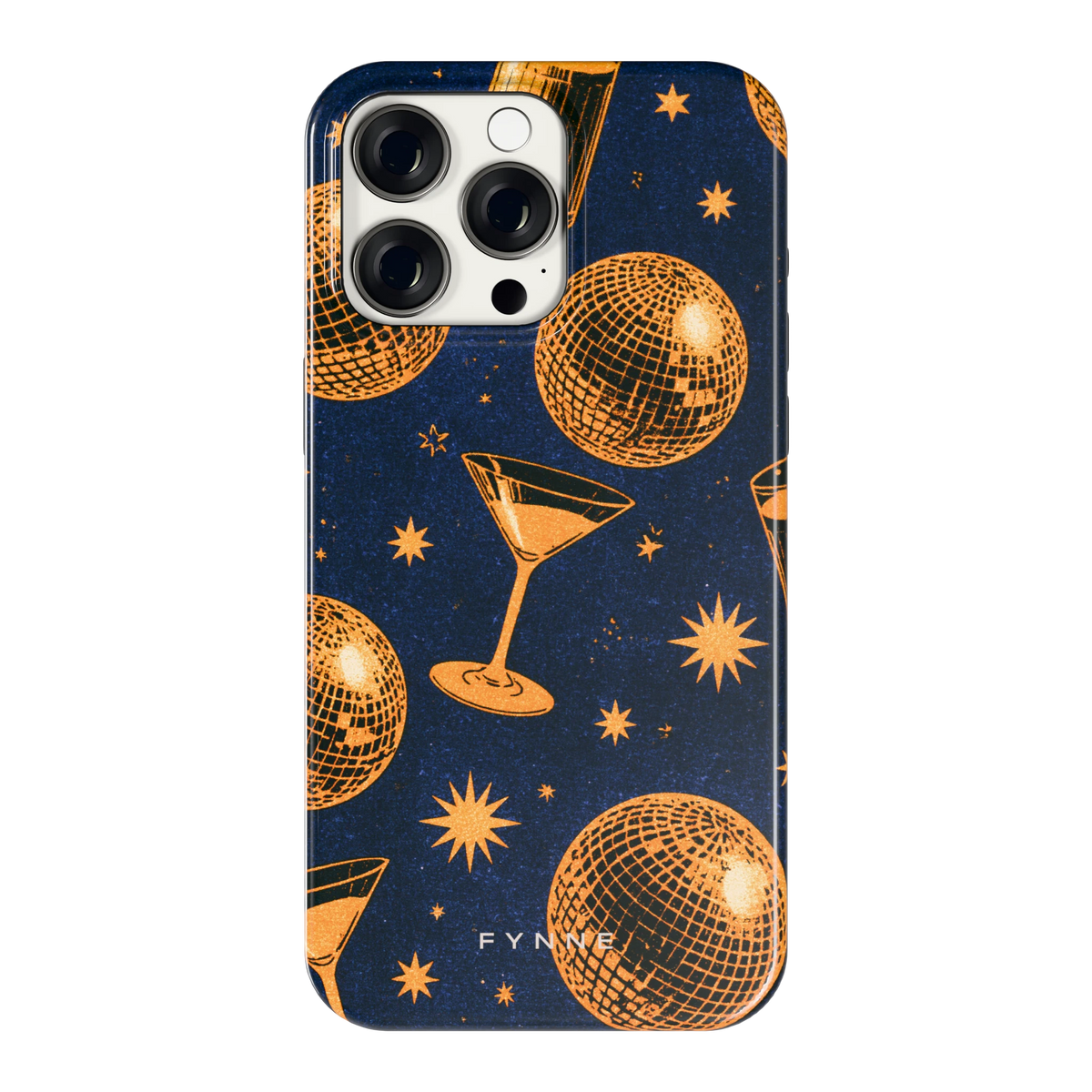 Disco Avond hoesje voor iPhone 15 Pro Max, achterkant