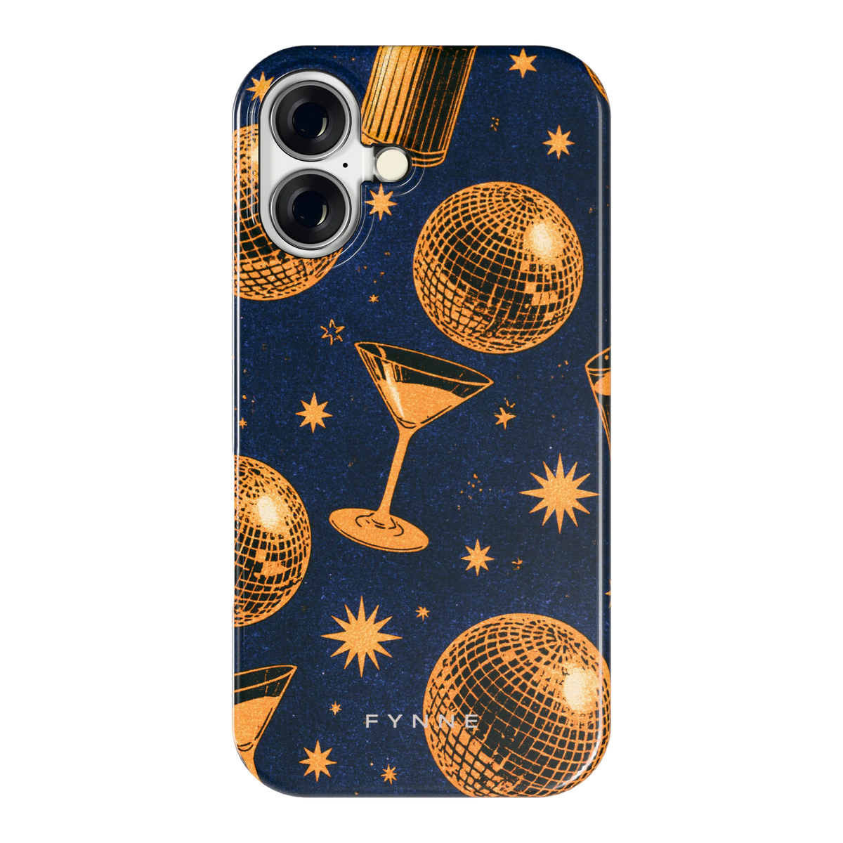 Disco Avond hoesje voor iPhone 16, achterkant