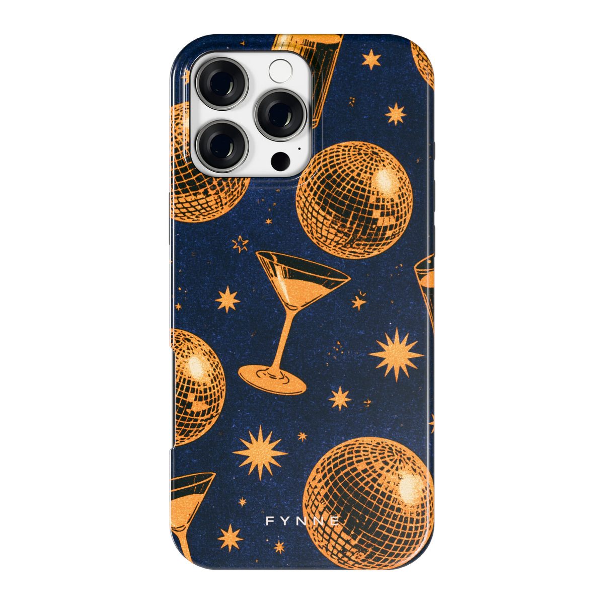 Disco Avond hoesje voor iPhone 16 Pro Max, achterkant