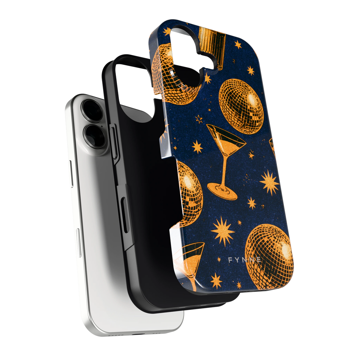 Disco Avond hoesje voor iPhone 17, los van de telefoon
