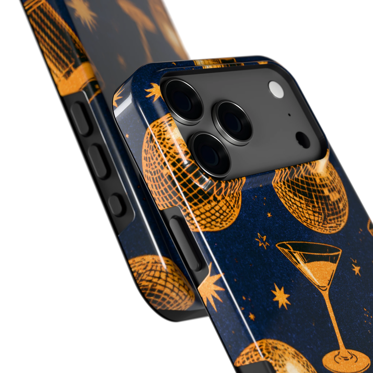 Disco Avond hoesje voor iPhone 17 Pro Max, close-up