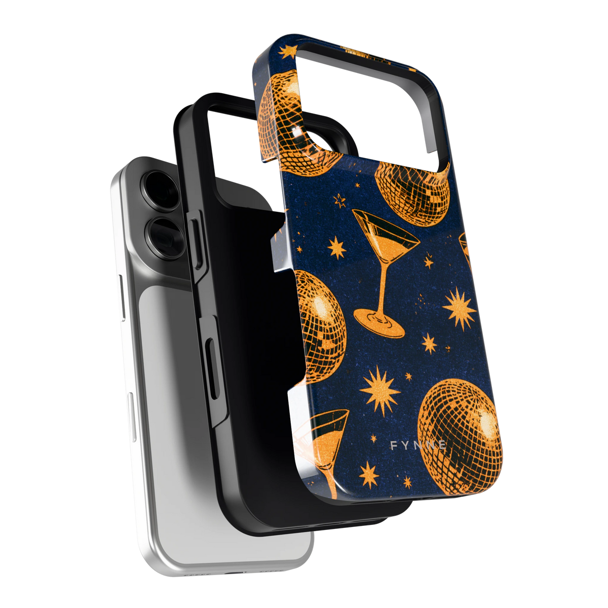 Disco Avond hoesje voor iPhone 18 Pro, los van de telefoon