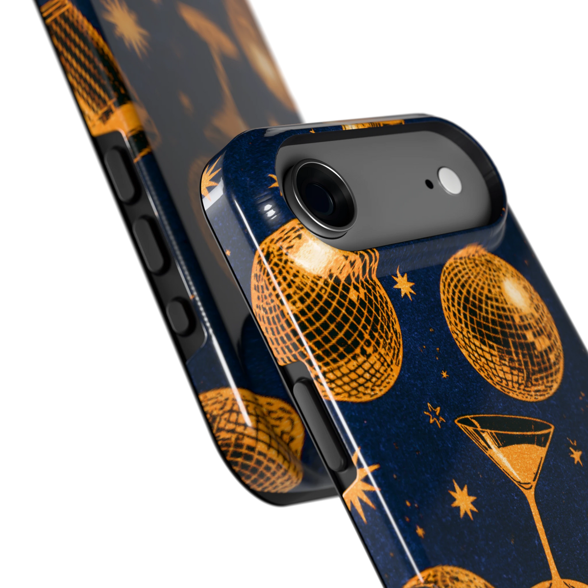 Disco Avond hoesje voor iPhone Air, close-up