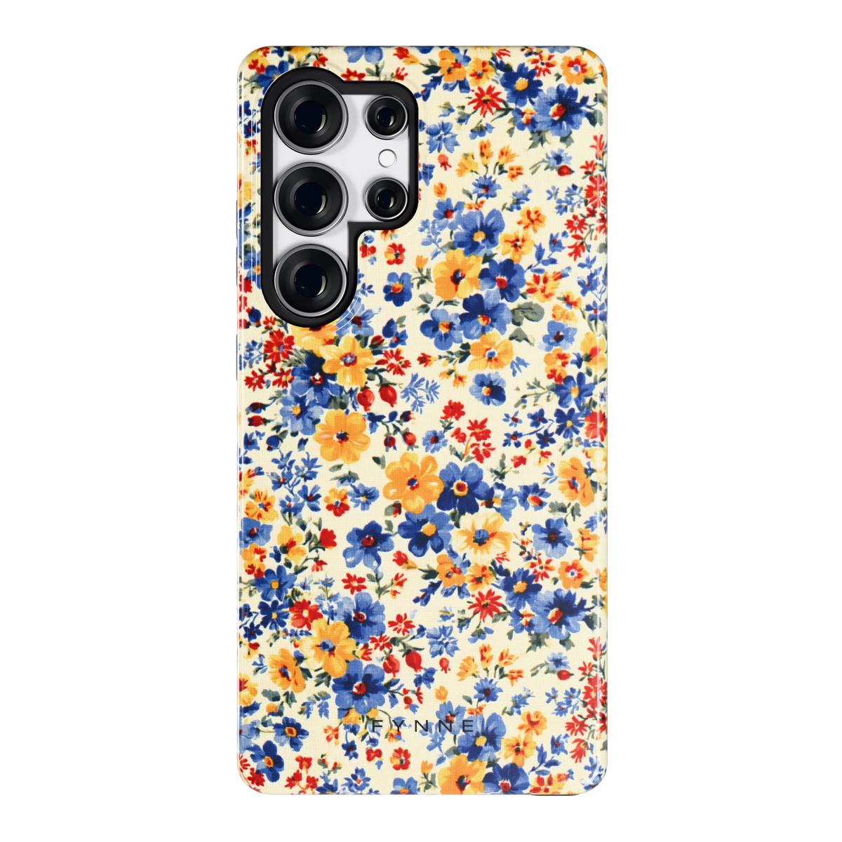 Bloemenweide hoesje voor Galaxy S25 Ultra, achterkant
