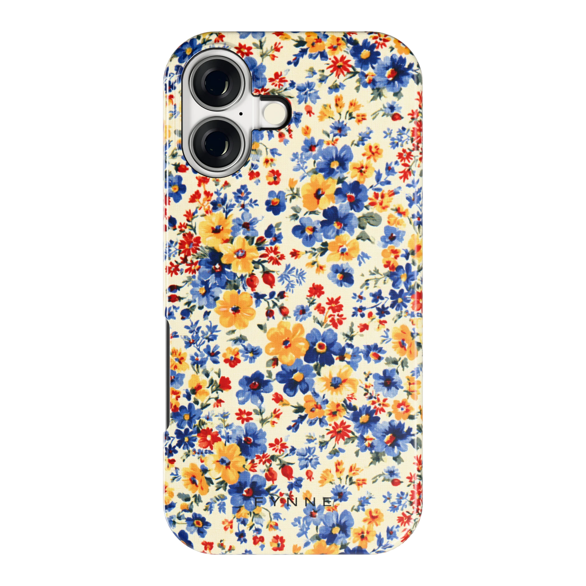 Bloemenweide hoesje voor iPhone 17, achterkant