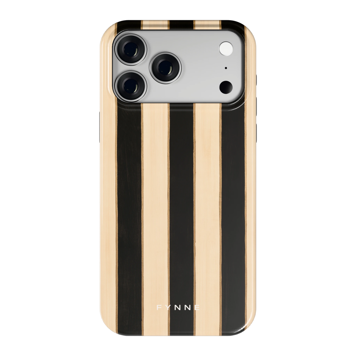 Ebbenhout Strepen hoesje voor iPhone 18 Pro Max, achterkant