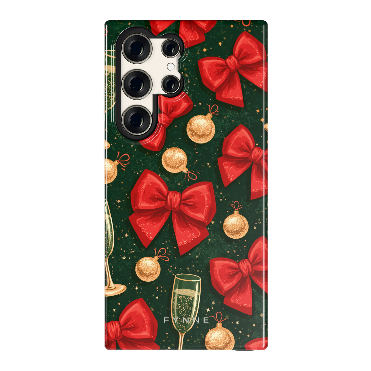 Strikken en bubbels hoesje voor Galaxy S23 Ultra, achterkant