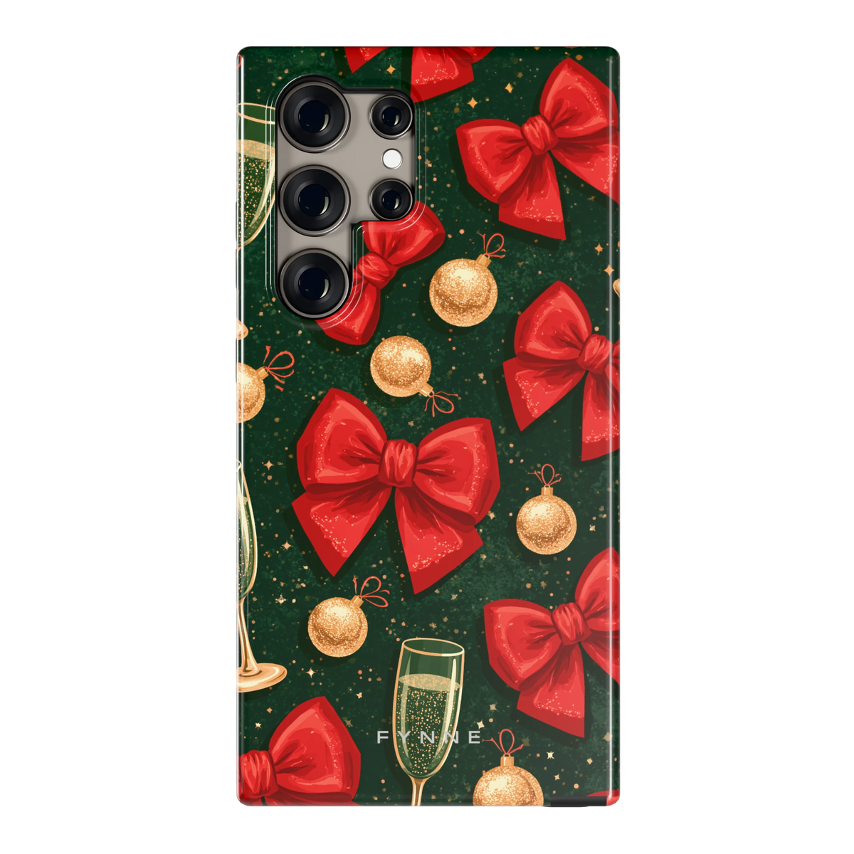 Strikken en bubbels hoesje voor Galaxy S24 Ultra, achterkant