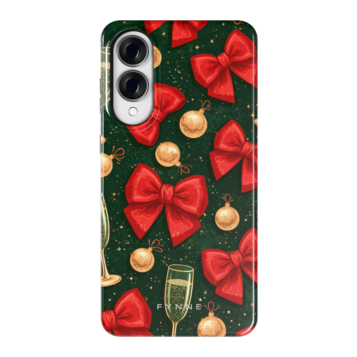 Strikken en bubbels hoesje voor Galaxy S25 Edge, achterkant