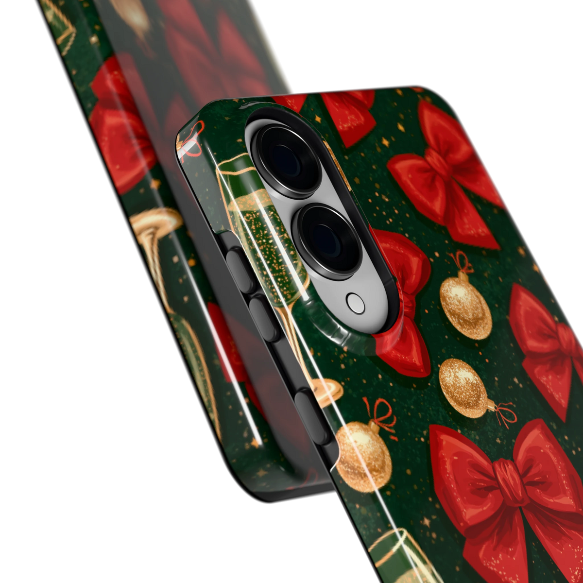 Strikken en bubbels hoesje voor Galaxy S25 Edge, close-up