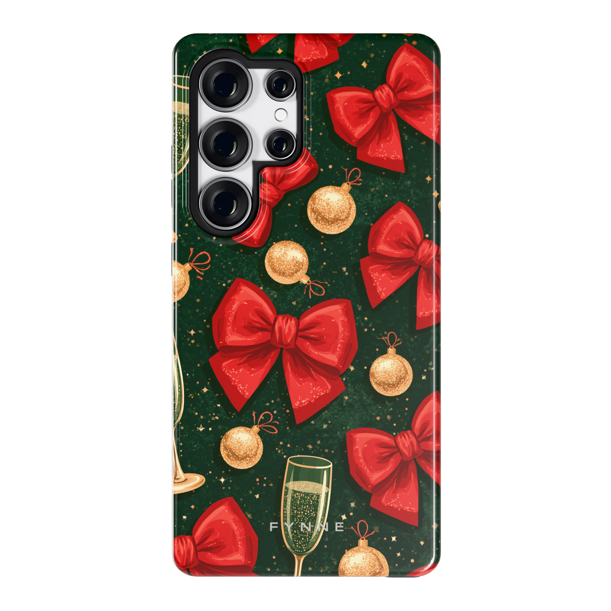 Strikken en bubbels hoesje voor Galaxy S25 Ultra, achterkant