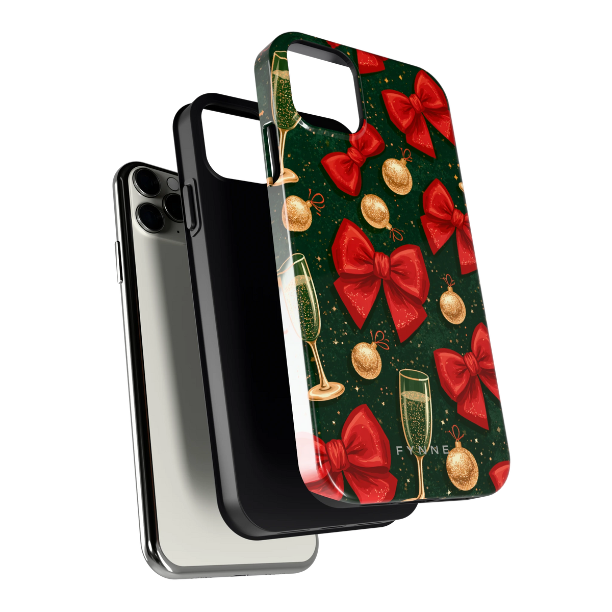 Strikken en bubbels hoesje voor iPhone 11 Pro Max, los van de telefoon