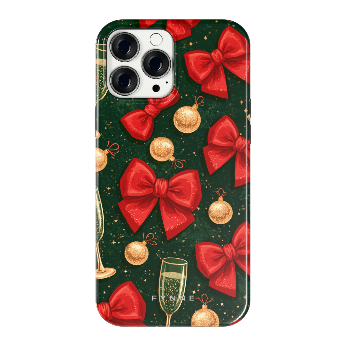 Strikken en bubbels hoesje voor iPhone 13 Pro Max, achterkant
