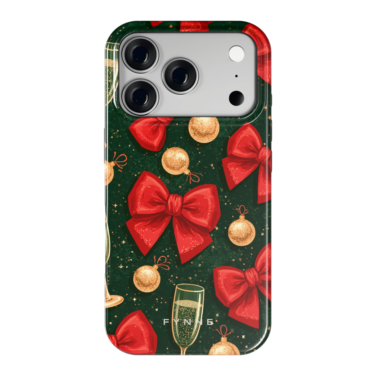 Strikken en bubbels hoesje voor iPhone 18 Pro, achterkant