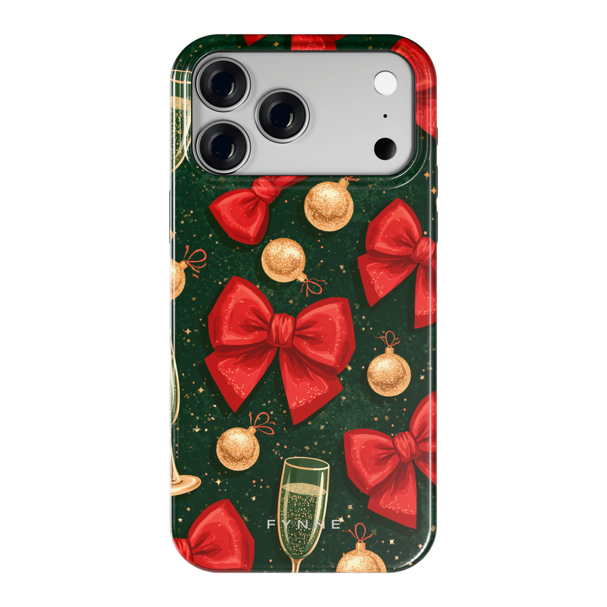 Strikken en bubbels hoesje voor iPhone 18 Pro Max, achterkant