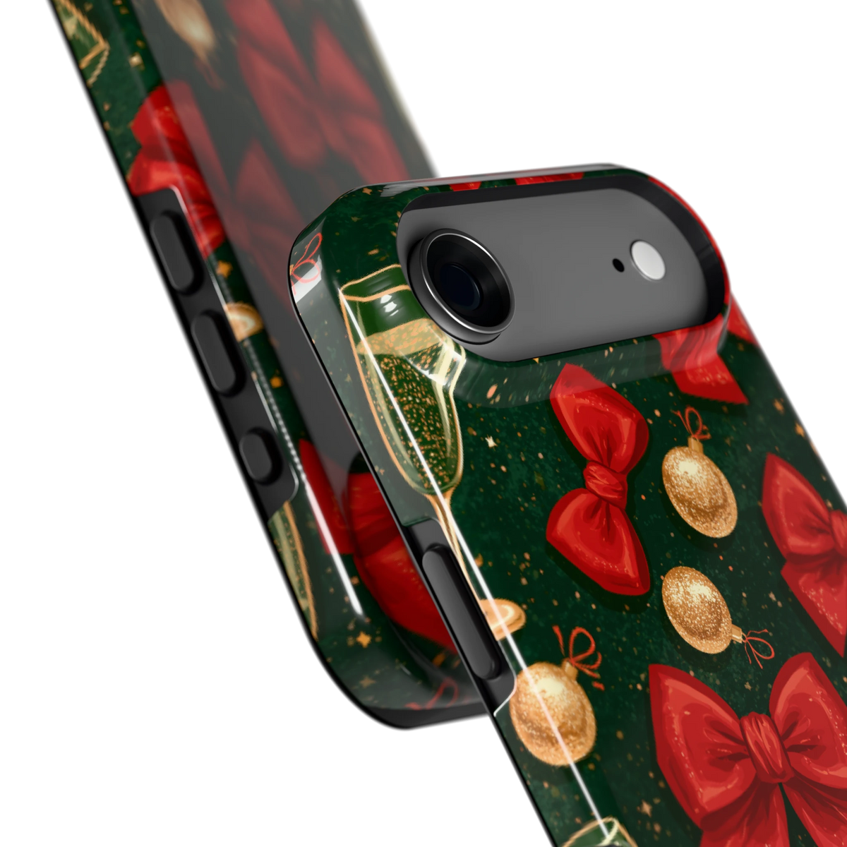 Strikken en bubbels hoesje voor iPhone Air, close-up