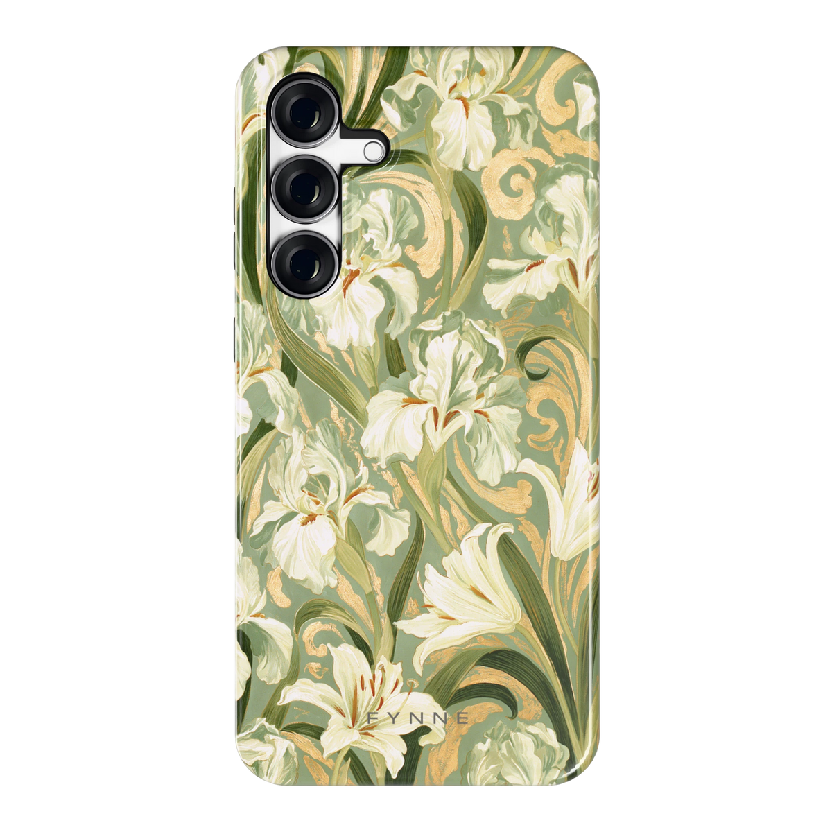 Verguld Irissenveld hoesje voor Galaxy S25 FE, achterkant