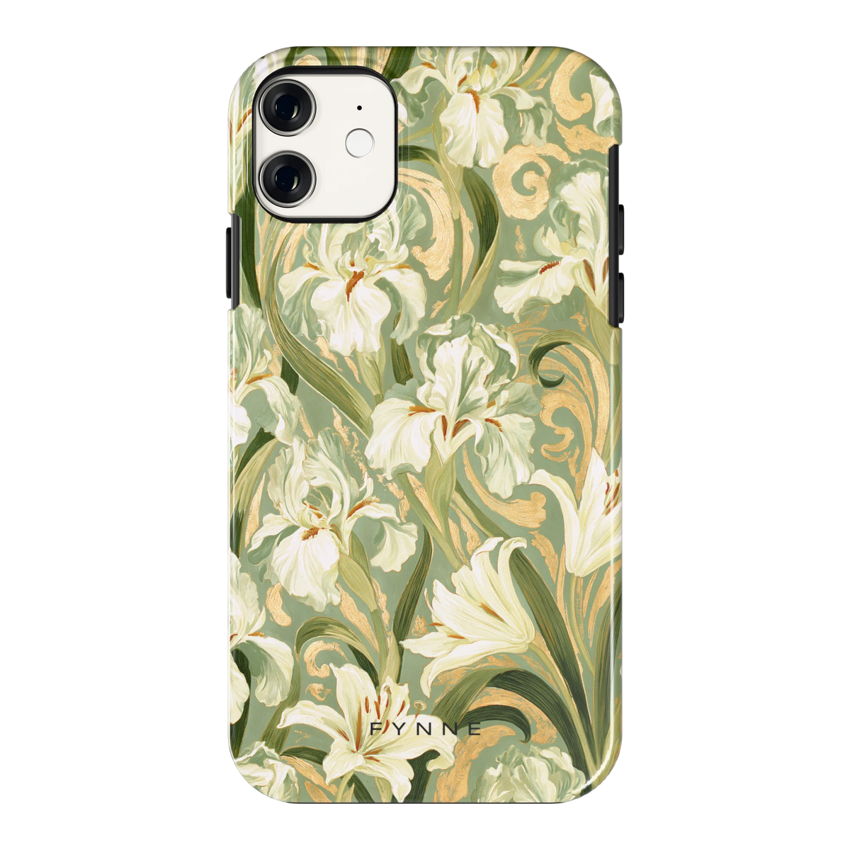 Verguld Irissenveld hoesje voor iPhone 11, achterkant