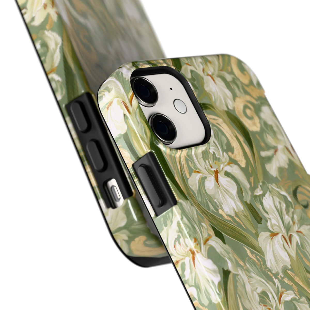 Verguld Irissenveld hoesje voor iPhone 11, close-up