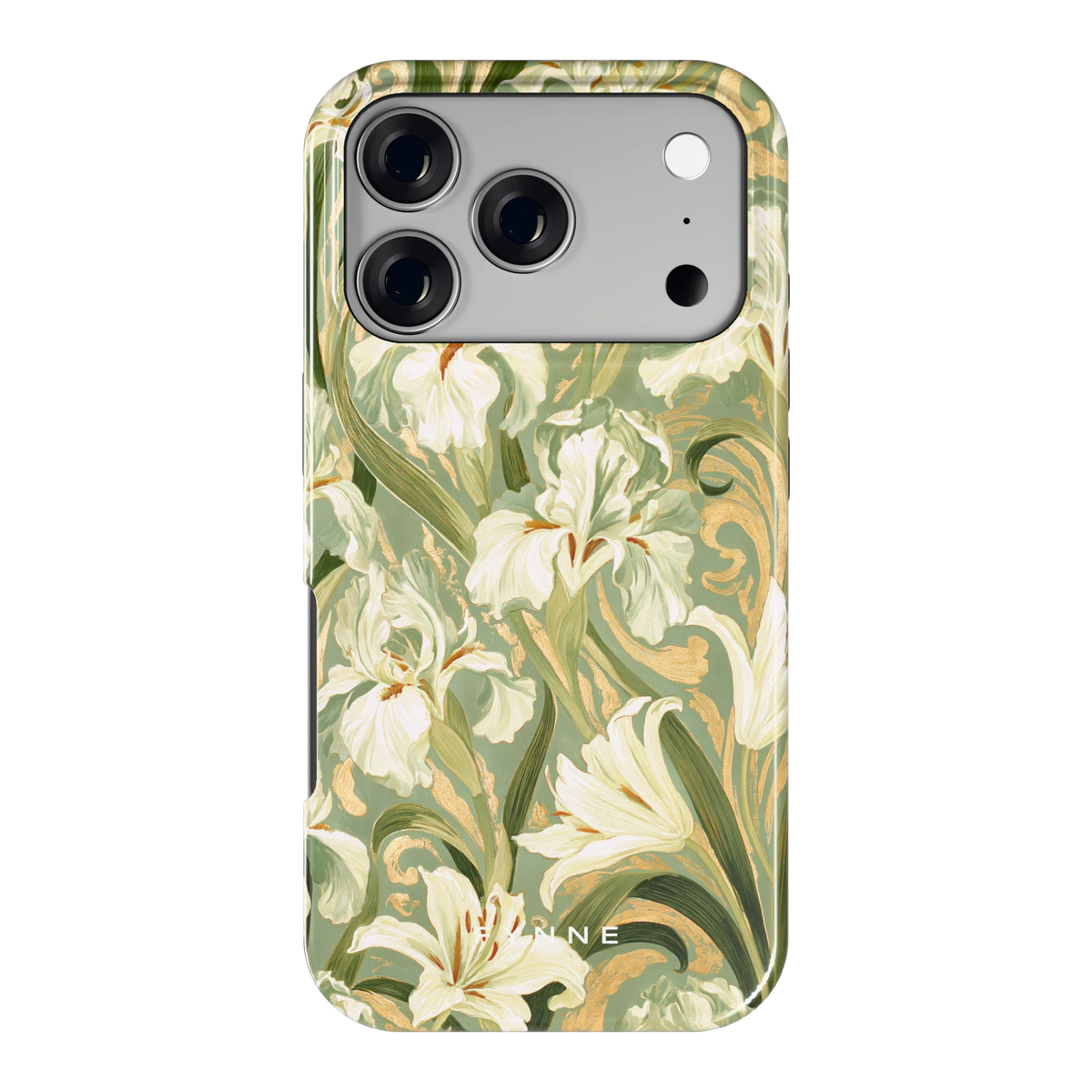 Verguld Irissenveld hoesje voor iPhone 17 Pro, achterkant