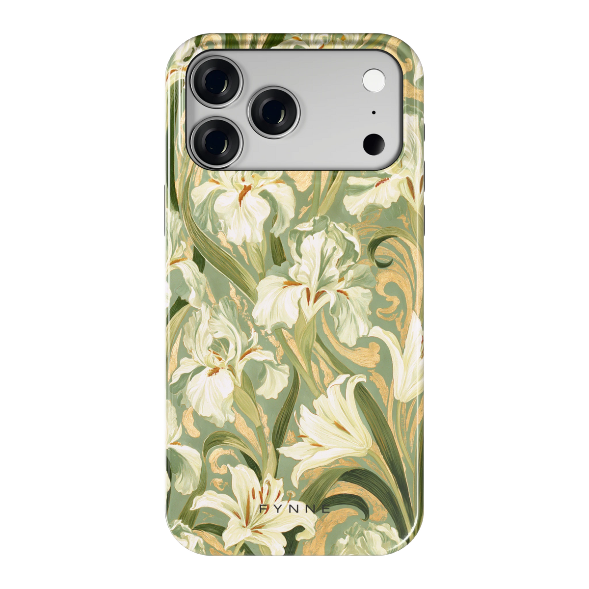 Verguld Irissenveld hoesje voor iPhone 18 Pro Max, achterkant