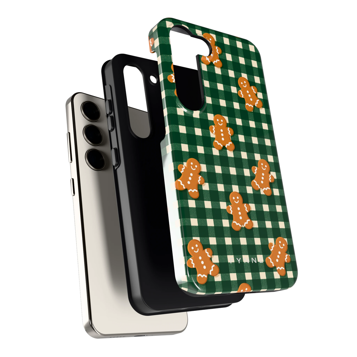 Peperkoek Ruit hoesje voor Galaxy S23, los van de telefoon