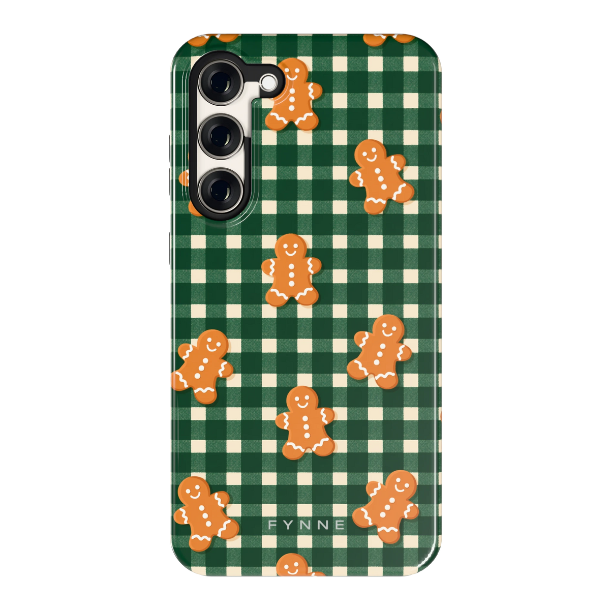 Peperkoek Ruit hoesje voor Galaxy S23+, achterkant