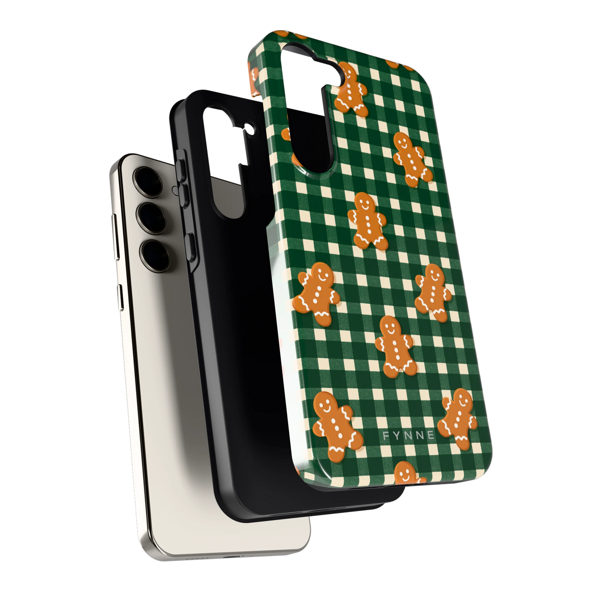 Peperkoek Ruit hoesje voor Galaxy S23+, los van de telefoon
