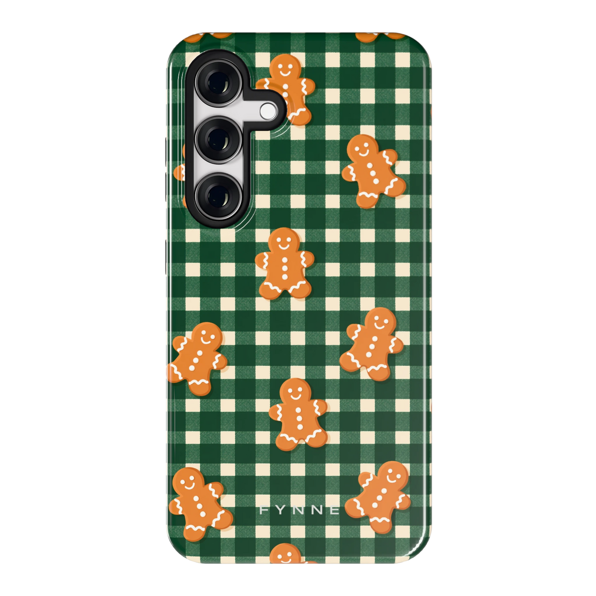 Peperkoek Ruit hoesje voor Galaxy S24, achterkant