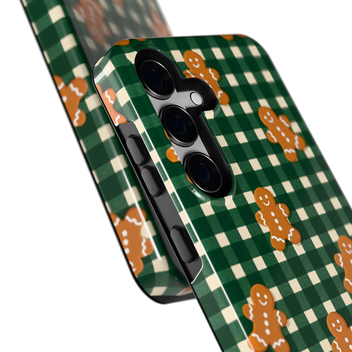 Peperkoek Ruit hoesje voor Galaxy S24, close-up
