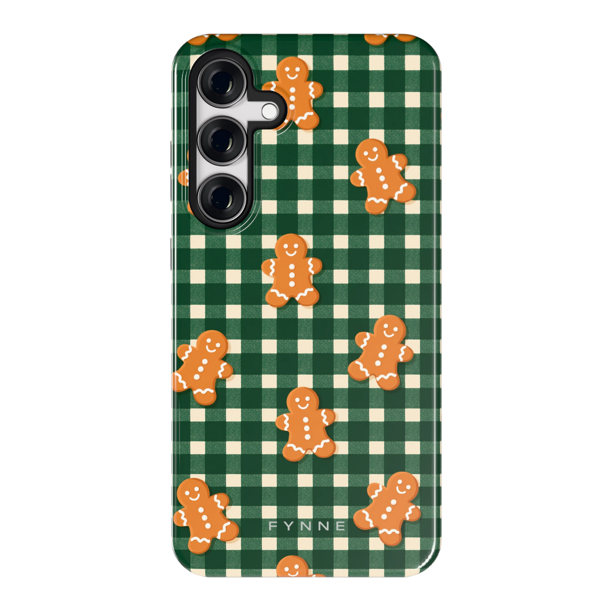 Peperkoek Ruit hoesje voor Galaxy S24+, achterkant