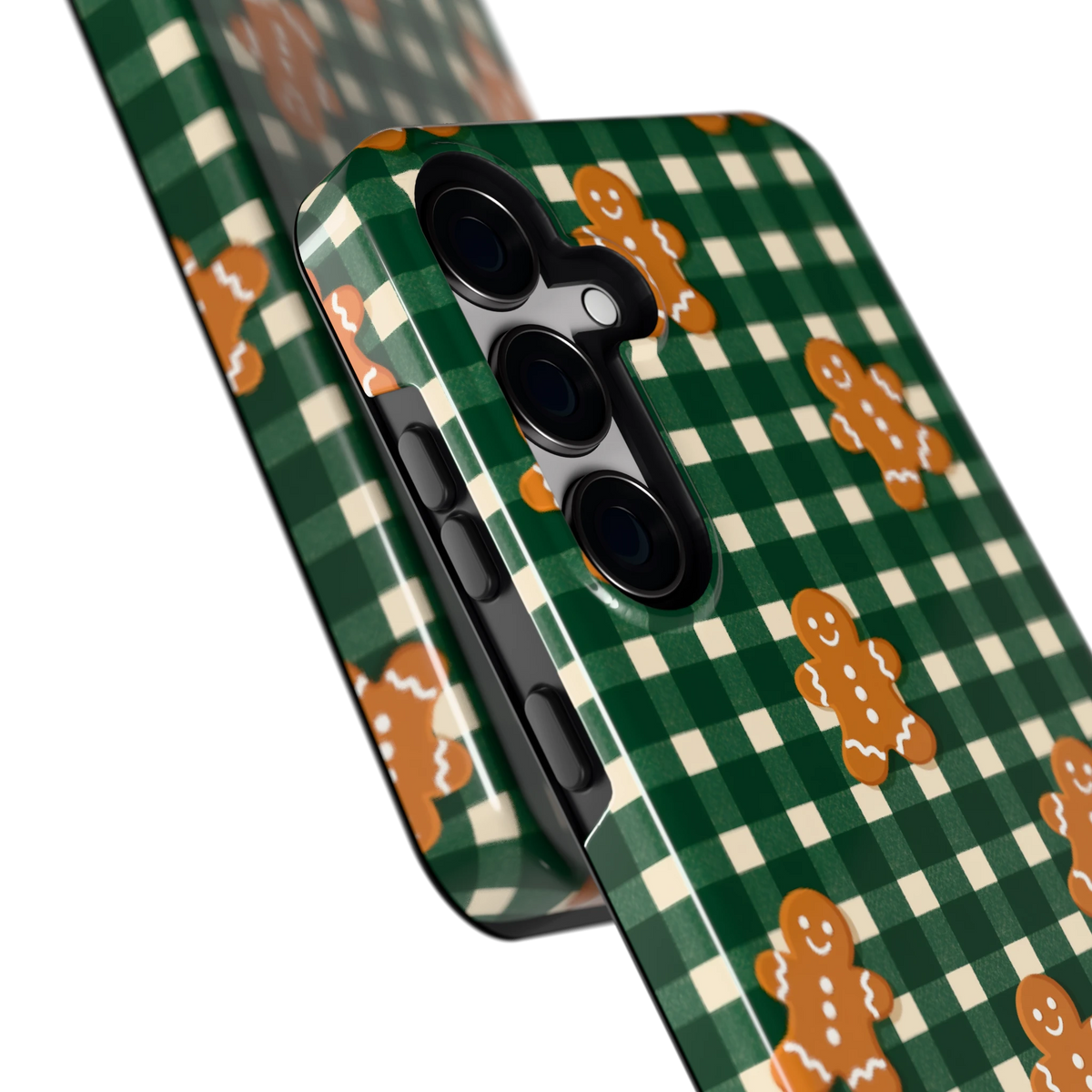 Peperkoek Ruit hoesje voor Galaxy S24+, close-up