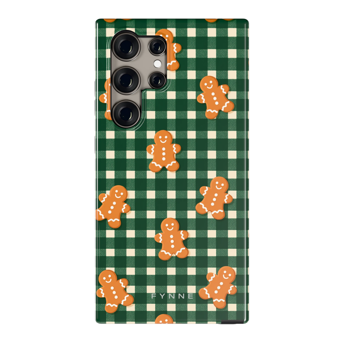 Peperkoek Ruit hoesje voor Galaxy S24 Ultra, achterkant