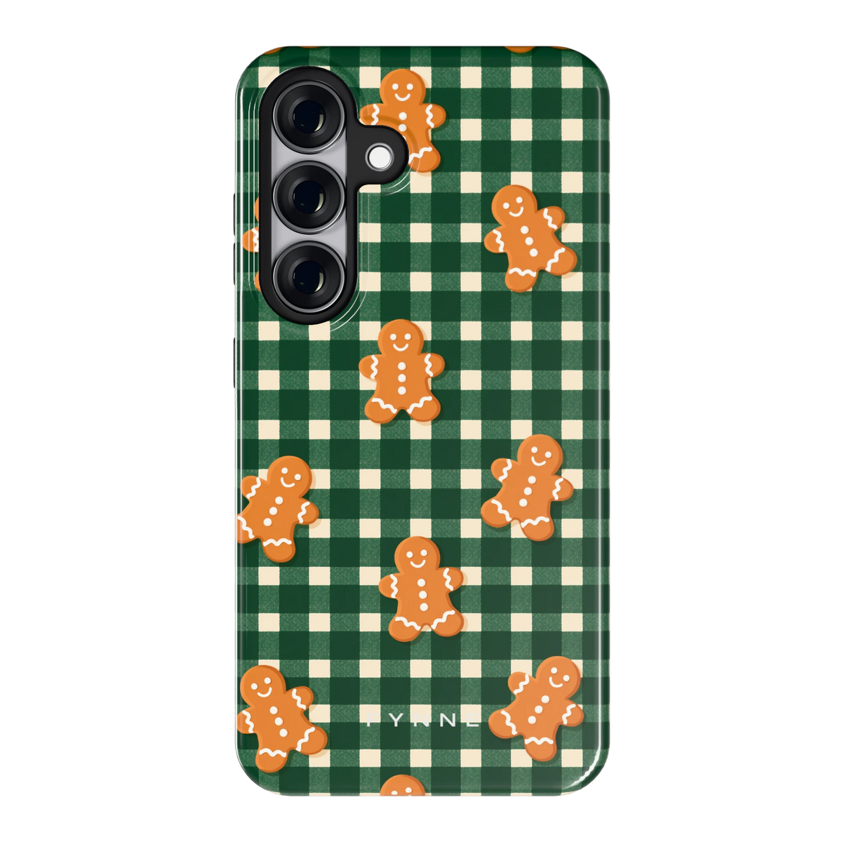 Peperkoek Ruit hoesje voor Galaxy S25, achterkant