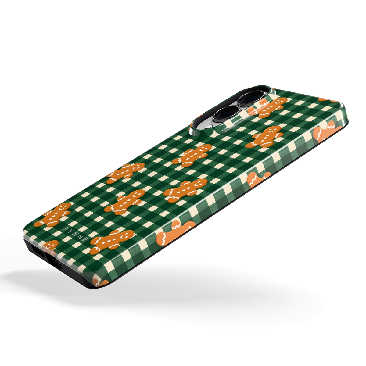 Peperkoek Ruit hoesje voor Galaxy S25 Edge, schuin