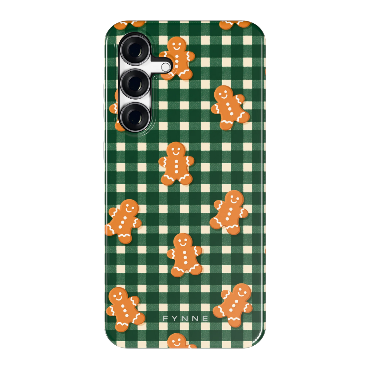 Peperkoek Ruit hoesje voor Galaxy S25 FE, achterkant