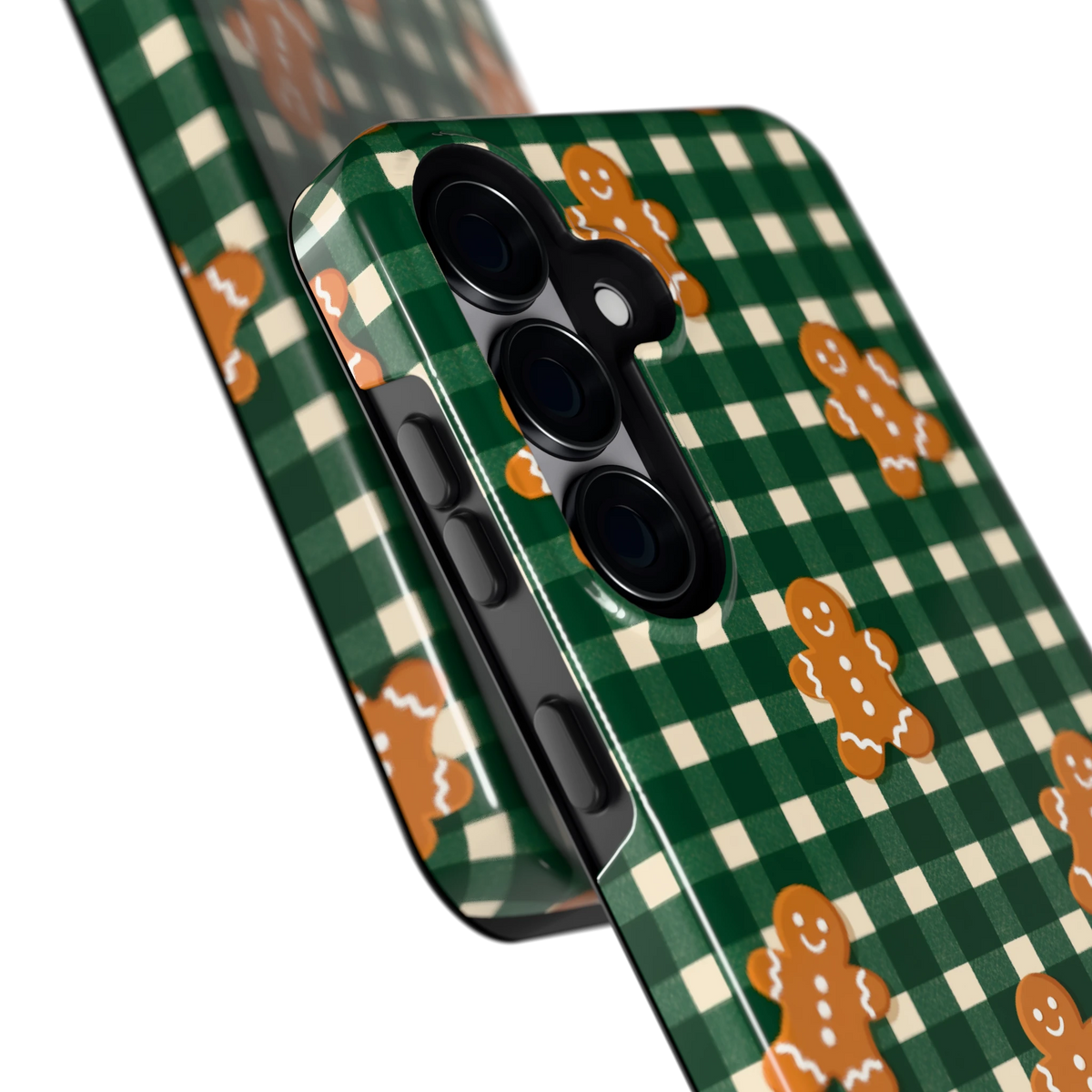 Peperkoek Ruit hoesje voor Galaxy S25, close-up